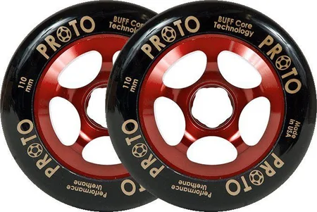 Kolesa Proto Gripper black PU 110mm 2x – slika 2
