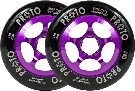 Kolesa Proto Slider black PU 110mm 2x – slika 3