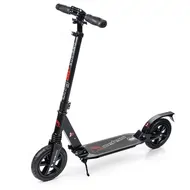 Skiro z napihljivimi kolesi City Air - titan/črn – Meteor