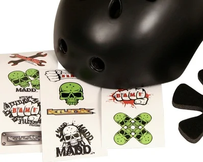 Čelada MGP - črna – Madd Gear – slika 4