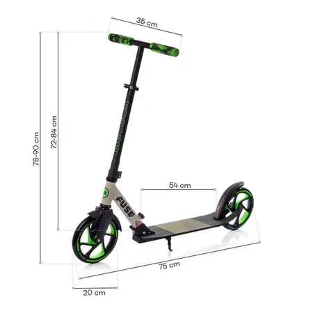 Skiro Meteor Fuse 200mm - črn – slika 6