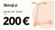 Darilni bon 200 EUR – Skiroji.si